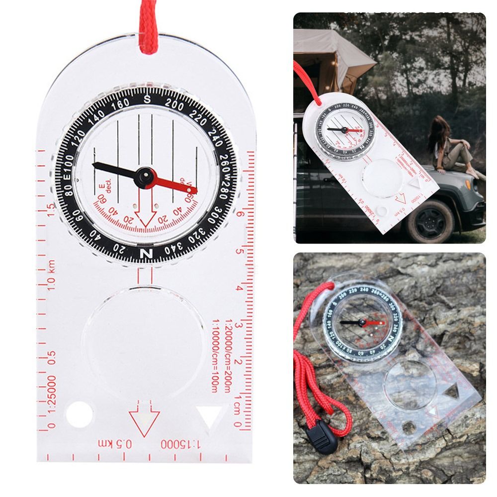 Orientierungslauf-Grundplatte, – Compass Lensatic Bewertung und Preis